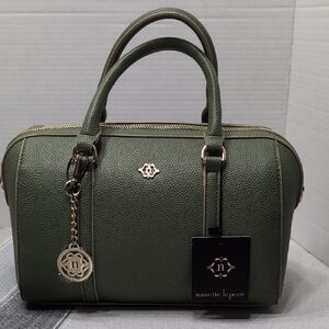 Nanette Lepore Olive Green Jax Satchel